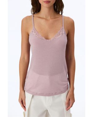 Penti Cashmere Thin Strap Tank Top - Purple