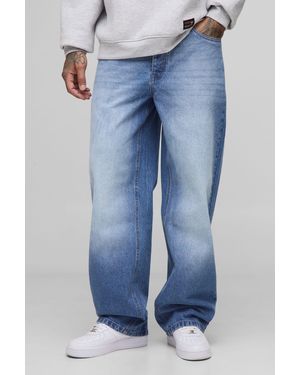 BoohooMAN Tall Relaxed Fit Jeans - Blue