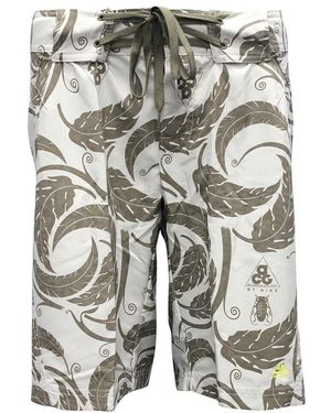 Nike Acg Leaf Print Board Swim Shorts 264348 284 Dd71 Textile - Grey