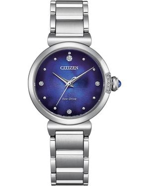 Citizen L May Bells Watch Em1060-87L Stainless Steel - Metallic