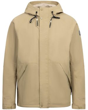 DLX Malcolm Waterdichte Jas (Kameel) - Naturel