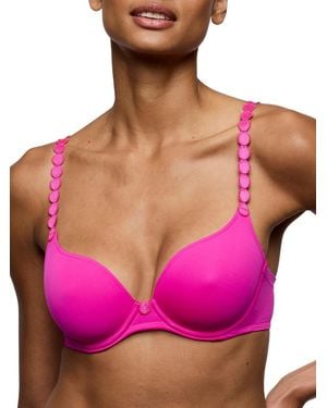 Marie Jo Tom Padded Heart Shape Bra Influencer Polyamide - Pink