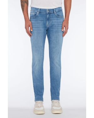 7 For All Mankind Jeans Paxtyn Tapered Skinny Fit - Blue
