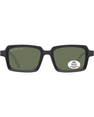 Montana Rectangle Matte Polarized Mp57 - Green