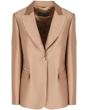Alberta Ferretti Isatin Blazer - Brown