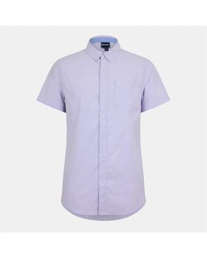 Bench Shirt Ss Bowdn - Purple