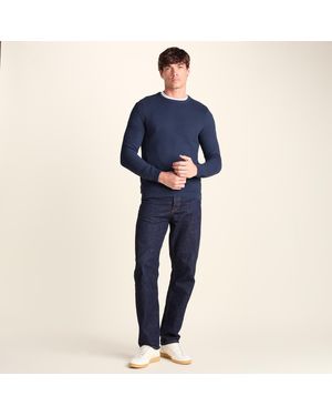 TOG24 Ethan Crew Neck Knit Jumper - Blue