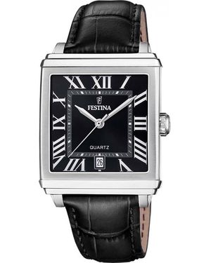 Festina F20681-3 On The Square Watch - Black