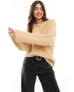 Cotton On Relaxed Fit Jumper - Natural