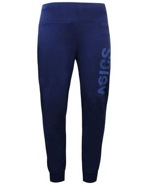 Asics Logo Track Trousers - Blue