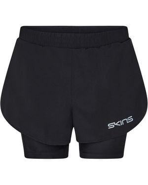 Skins Superpose Sr3 Running Shorts - Blue