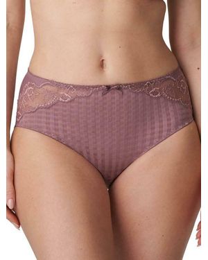 Primadonna Madison Full Brief Satin Taupe - Purple