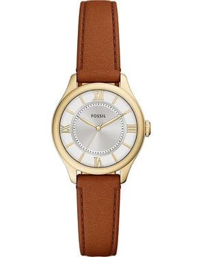 Fossil Gilmore Watch Es5423 Leather - White