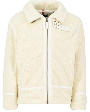 Alpha Industries B-3 Teddy Bomber Jacket - Natural