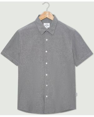 Peter Werth Church Ss Shirt - Grey