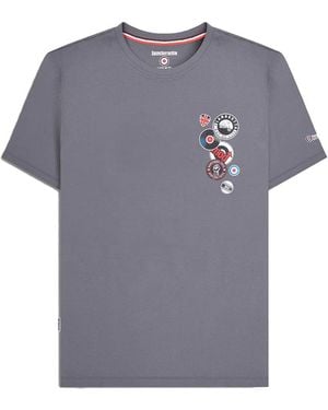Lambretta Badge T-Shirt (Iron) - Grey