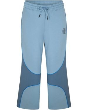 HUGO Dinodie Woven Colour Block Joggers - Blue