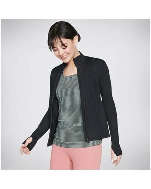 Skechers W03Ja158/Blk Goflex Mesh Jacket Nylon - Grey