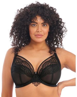 Elomi 4550 Priya Plunge Bra - Black