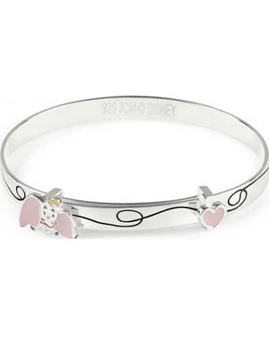 Disney B902558Sl-Pa Ladies Dumbo Bracelet - White