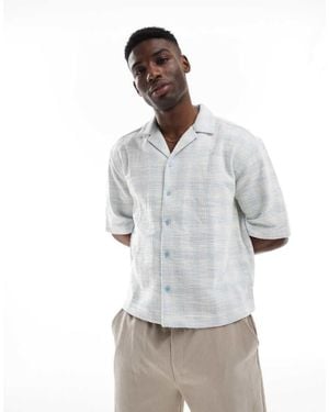 Only & Sons Relaxed Fit Textured Shirt - Grey