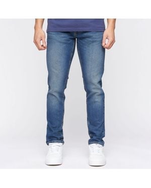 Crosshatch Buraca Slim-Fit Jeans - Blue