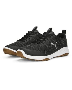 PUMA Fusion Pro Spikeless Golf Shoes - Black