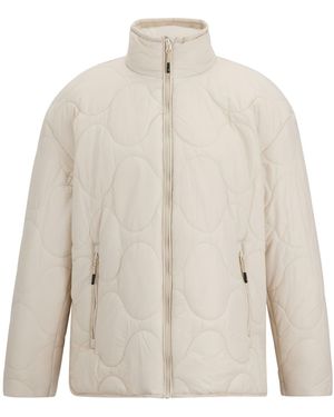Regatta Ladies Carlotte Quilted Padded Jacket (Light Vanilla) - White