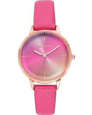 Juicy Couture Jc1256Rghp Ladies Watch - Pink