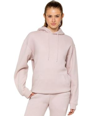 Enzo | Dames Oversized Pullover Hoodie - Roze