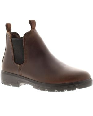 Wynsors Ladies Smart Boots Chelsea Boot Boulder Leather - Brown