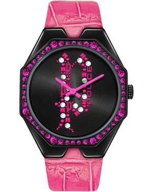 Police Ladies Watch Quartz Stainless Steel - Pink