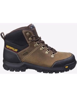 Caterpillar Safety Framework Boot Leather - Black