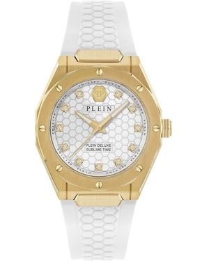 Philipp Plein Plein Deluxe Lady Horloge Pwvga0226 - Wit
