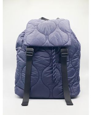 SVNX Asher Quilted Backpack - Blue