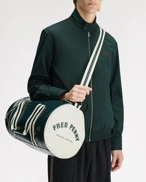 Fred Perry Grassroots Barrel Bag - Green