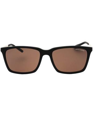 ARMANI EXCHANGE Lens Matte Sunglasses - Brown