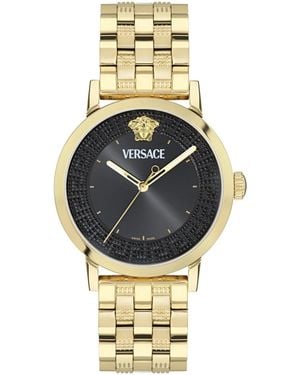 Versace Albireo Watch Ve0T00525 Stainless Steel - Metallic