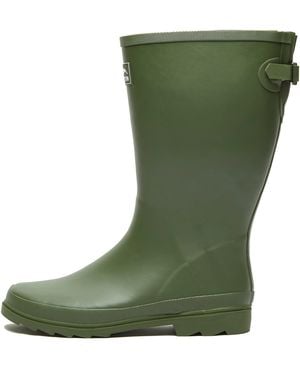 Peter Storm Adjustable Tall Waterproof Wellies, Full Length Wellington Boots - Green