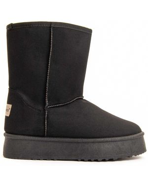 Montevita Platform Ankle Boot Bottivita65 - Black