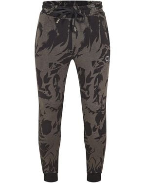 Criminal Damage Abstract Jogger - Grey