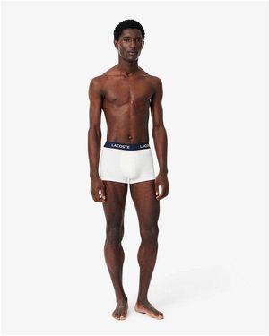 Lacoste 5-Pack Trunks - White