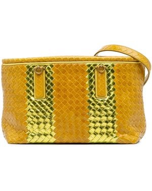 Bottega Veneta Woven Tote Bag - Yellow