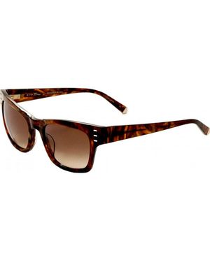 Kate Young For Tura K539 54 Tor Ramona Sunglasses - Brown
