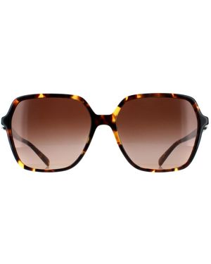 Michael Kors Square Dark Tortoise Gradient Mk2196U Jasper - Brown