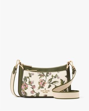 Kate Spade Duet Forest Blooms Printed Small Crossbody - Metallic