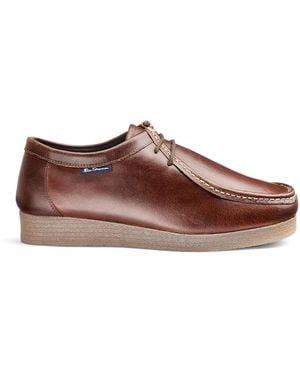 Ben Sherman Quad Shoes 5057422198810 - Brown