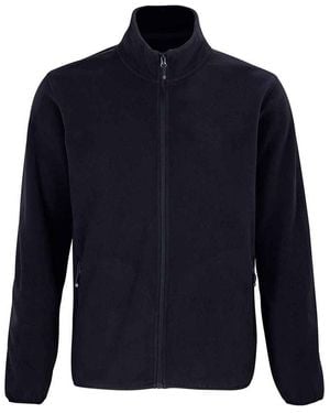 Sol's Factor Recycled Fleece Jacket - Blue