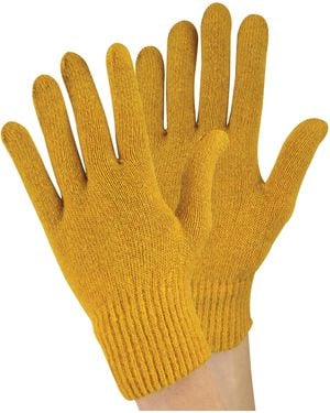 Sock Snob Ladies Knitted Magic Thermal Wool Gloves For Cold Weather - Metallic