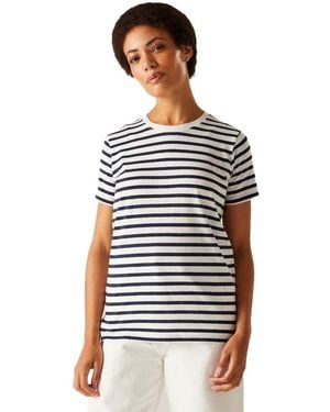 Regatta Bayletta Cotton Crew Neck T-Shirt - White